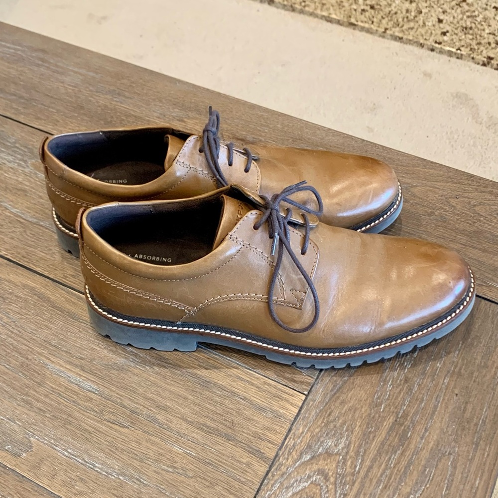 ROCKPORT Men’s Trutech Dress Shoes! Like new!